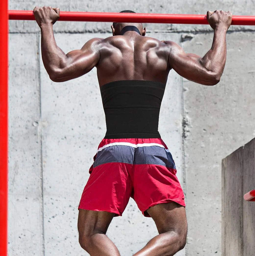 Men's Sauna Waist Trimmer – Sweat Belt for Core Toning & Fat Burning - PlayHard Ramey Style