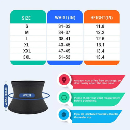 Men's Sauna Waist Trimmer – Sweat Belt for Core Toning & Fat Burning - PlayHard Ramey Style