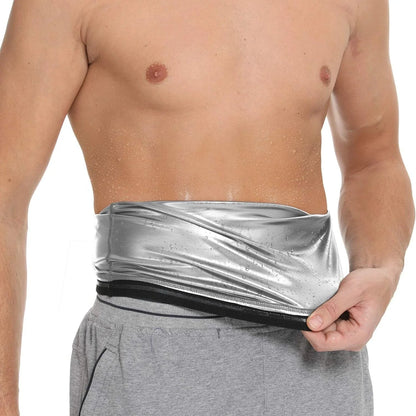 Men's Sauna Waist Trimmer – Sweat Belt for Core Toning & Fat Burning - PlayHard Ramey Style