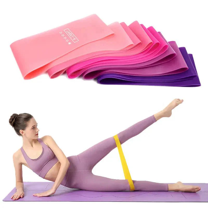 Resistance Bands Set (5-Pack) – Full Body Toning for Home Workouts - PlayHard Ramey Style