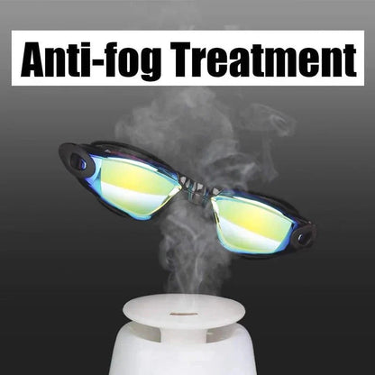 Swimming Goggles for Men & Women – Anti-Fog UV Protection, Waterproof, Adjustable Silicone Swim Goggles for Adults & Kids - PlayHard Ramey Style