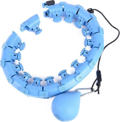 Weighted Hula Hoop for Adults – Adjustable Core Trainer for Weight Loss - PlayHard Ramey Style