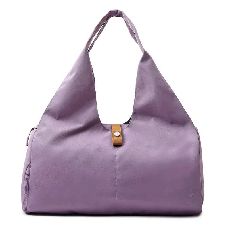 Women'S Multi-Purpose Sports Bag - Waterproof with Shoe Pocket for Yoga, Gym, and Travel - PlayHard Ramey Style