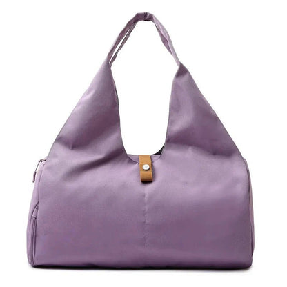 Women'S Multi-Purpose Sports Bag - Waterproof with Shoe Pocket for Yoga, Gym, and Travel - PlayHard Ramey Style